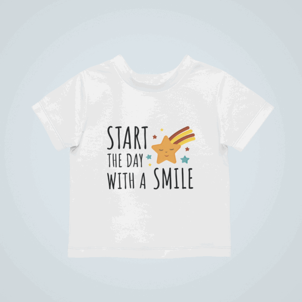 Sunshine Smiles: Kids’ Tee for a Happy Start